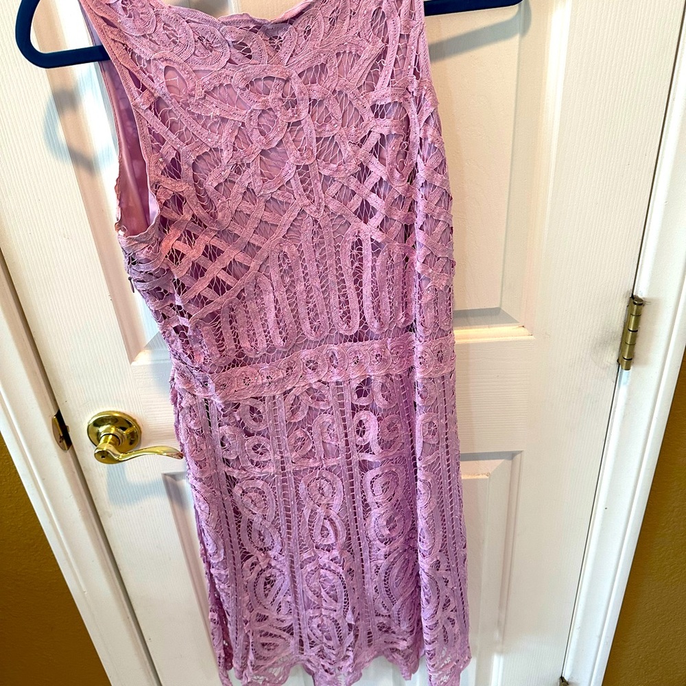 Nordstrom Lavender Lace Dress